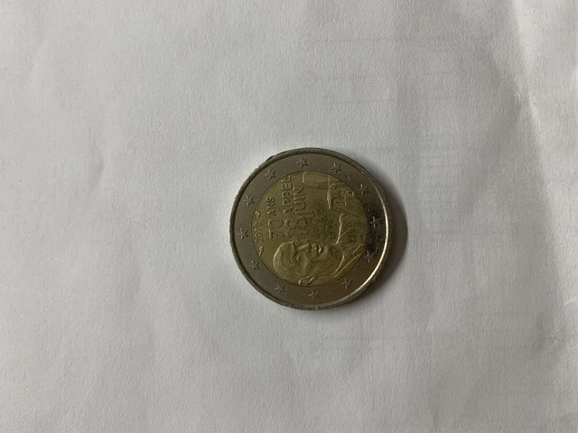 PIECE DE 2 euros rare charle de gaule EUR 500,00 - PicClick DE